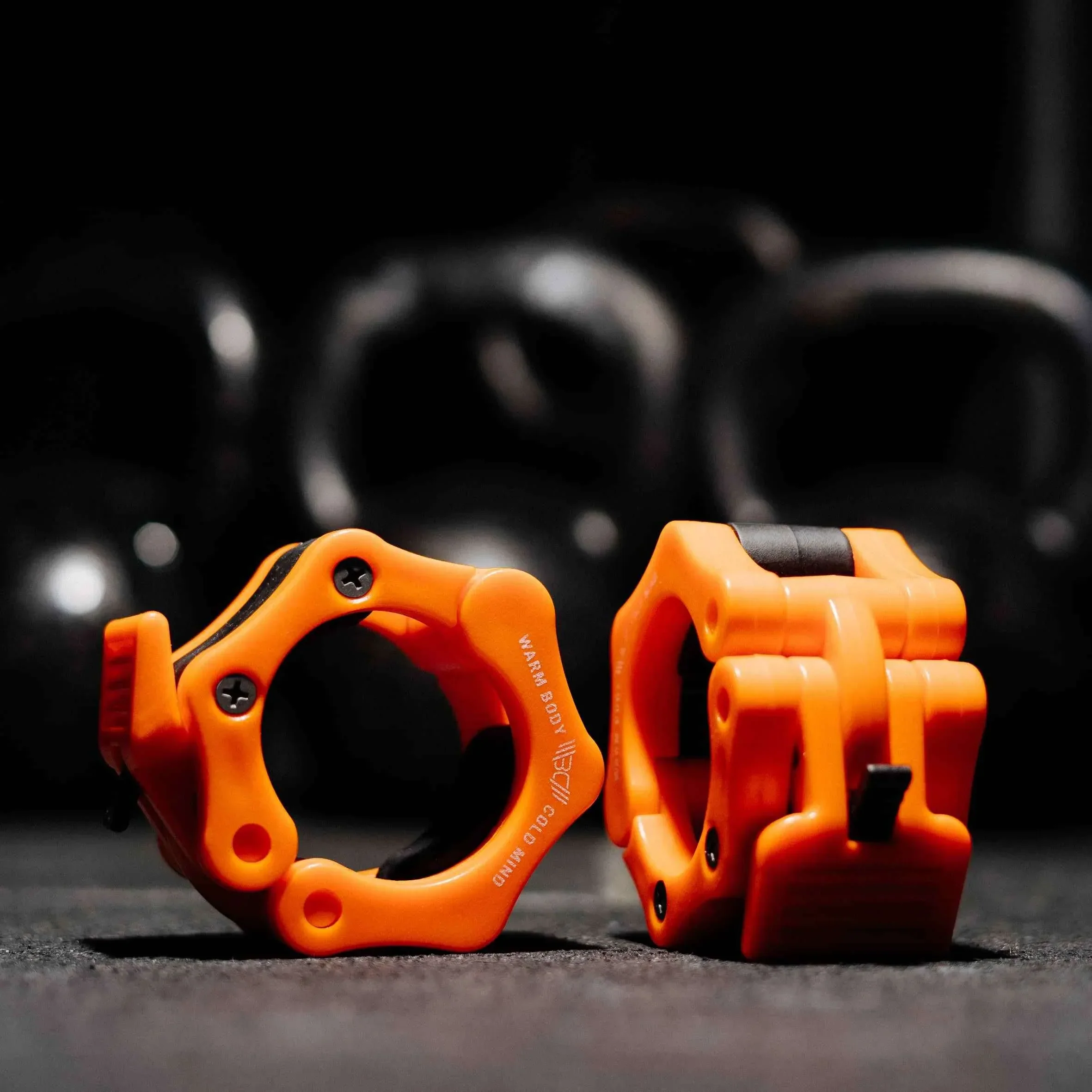 2" Olympic Barbell Collars Black - Image 4
