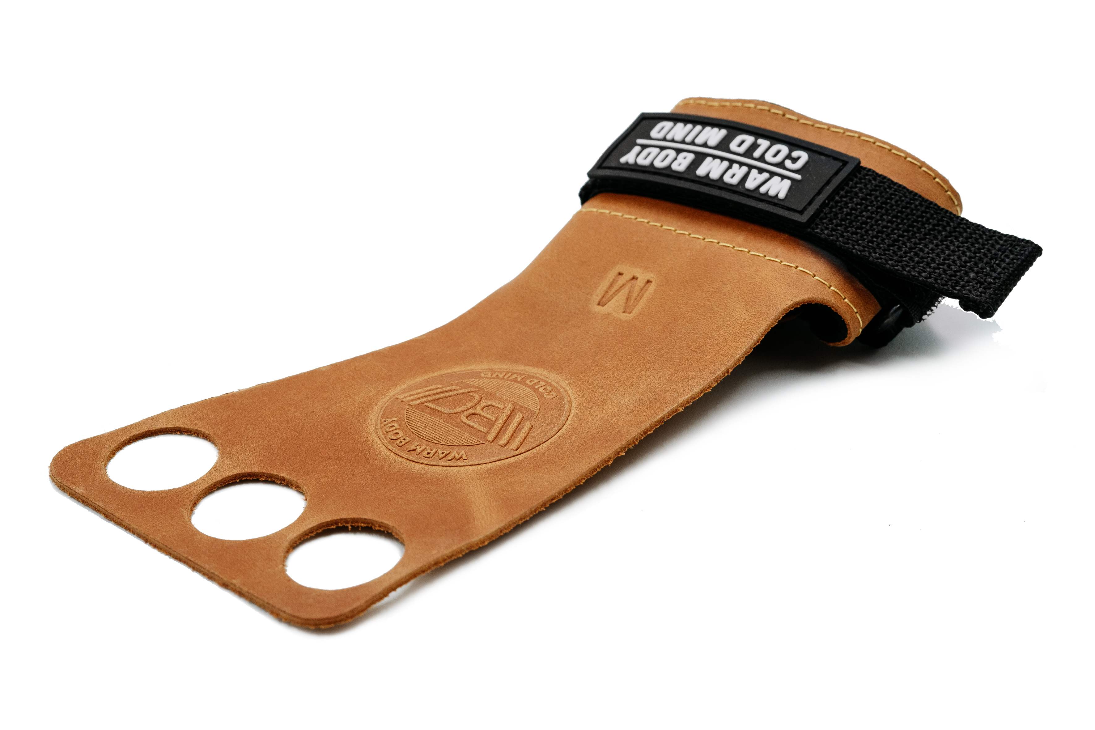 Leather Hand Grips PRO Yellow - Image 6