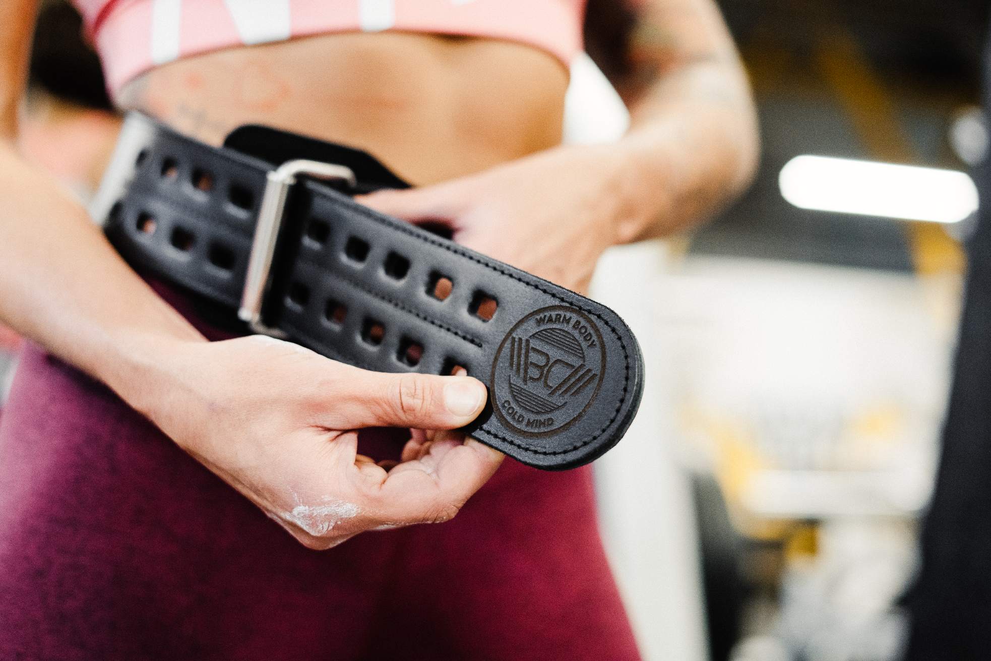 Leather Weightlifting Belt - Image 47