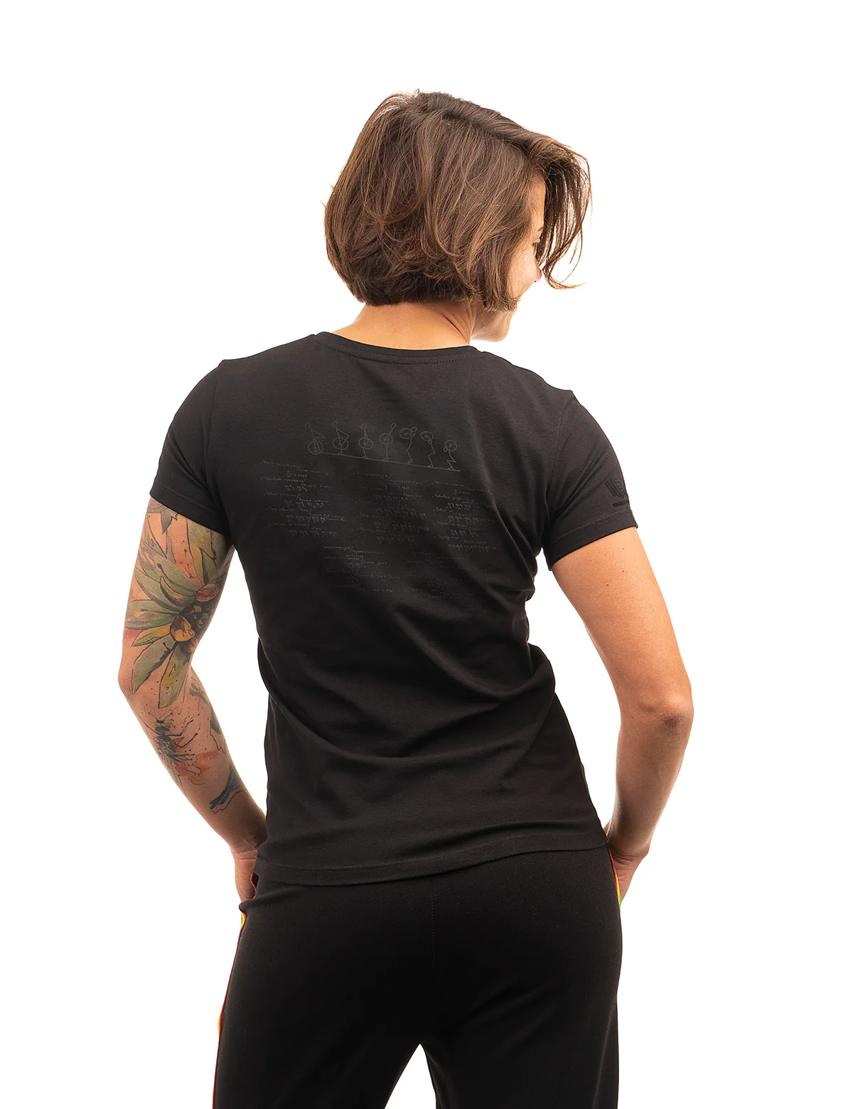 Men's T-Shirt V2 Black on Black - Image 5